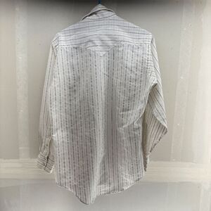 Vintage Miller Western Wear Denver Colorado Size Large Button up Striped Shirt